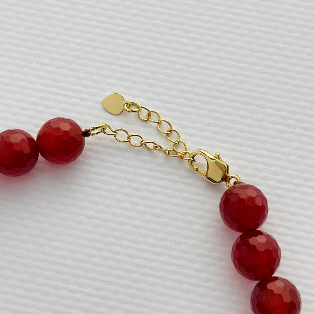 Бусы из Сердолика и Кварца