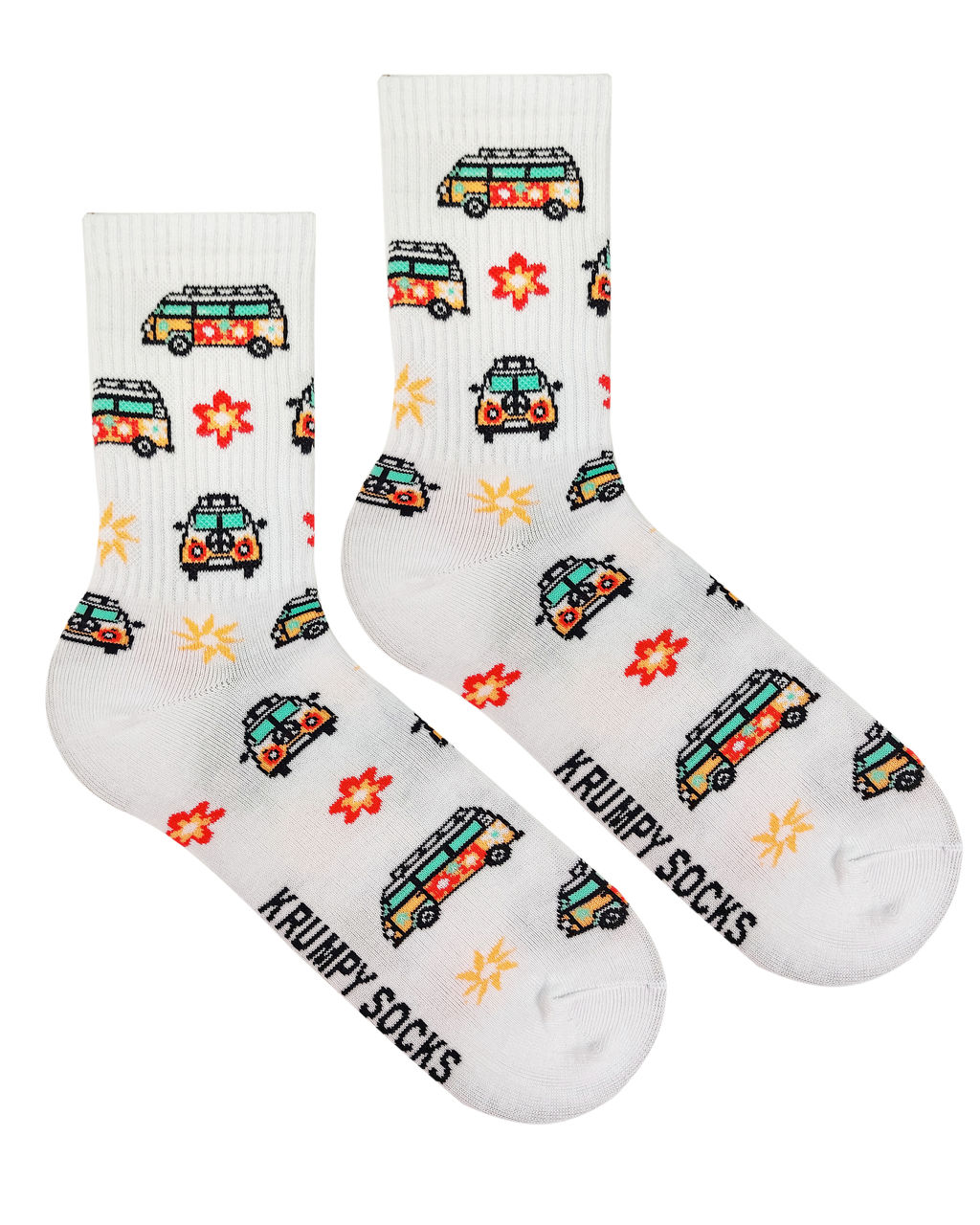 Носки р.40-45 TxT Автобус Хиппи - Krumpy фото 3