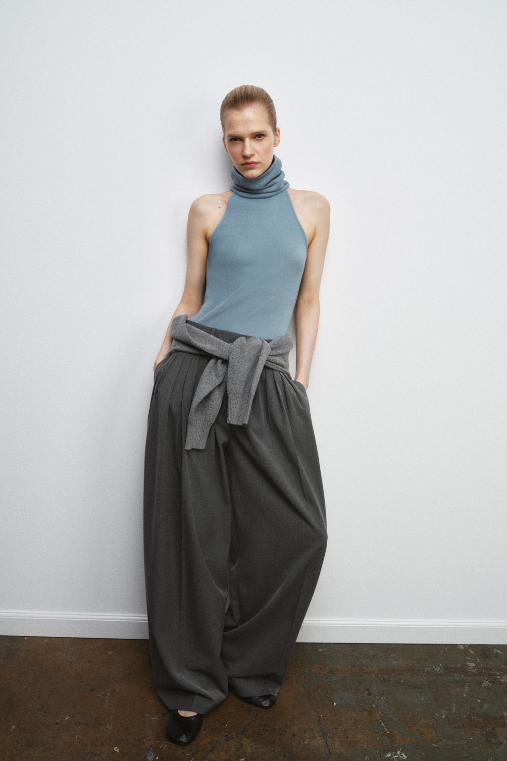 HIGH NECK SLEEVELESS TOP - Zara фото 3