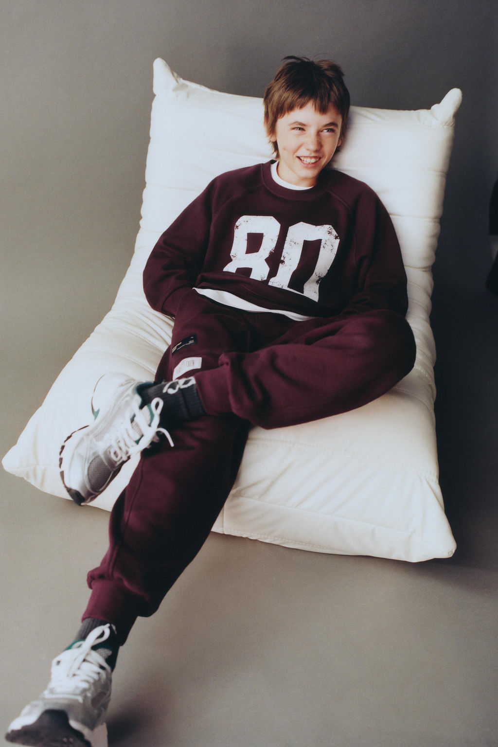 NUMBER PRINT SWEATSHIRT - Zara фото 5