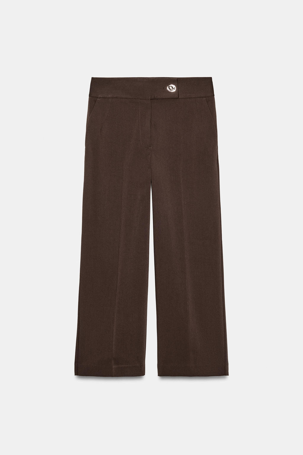 HIGH-WAIST STRAIGHT-LEG TROUSERS - Zara фото 14