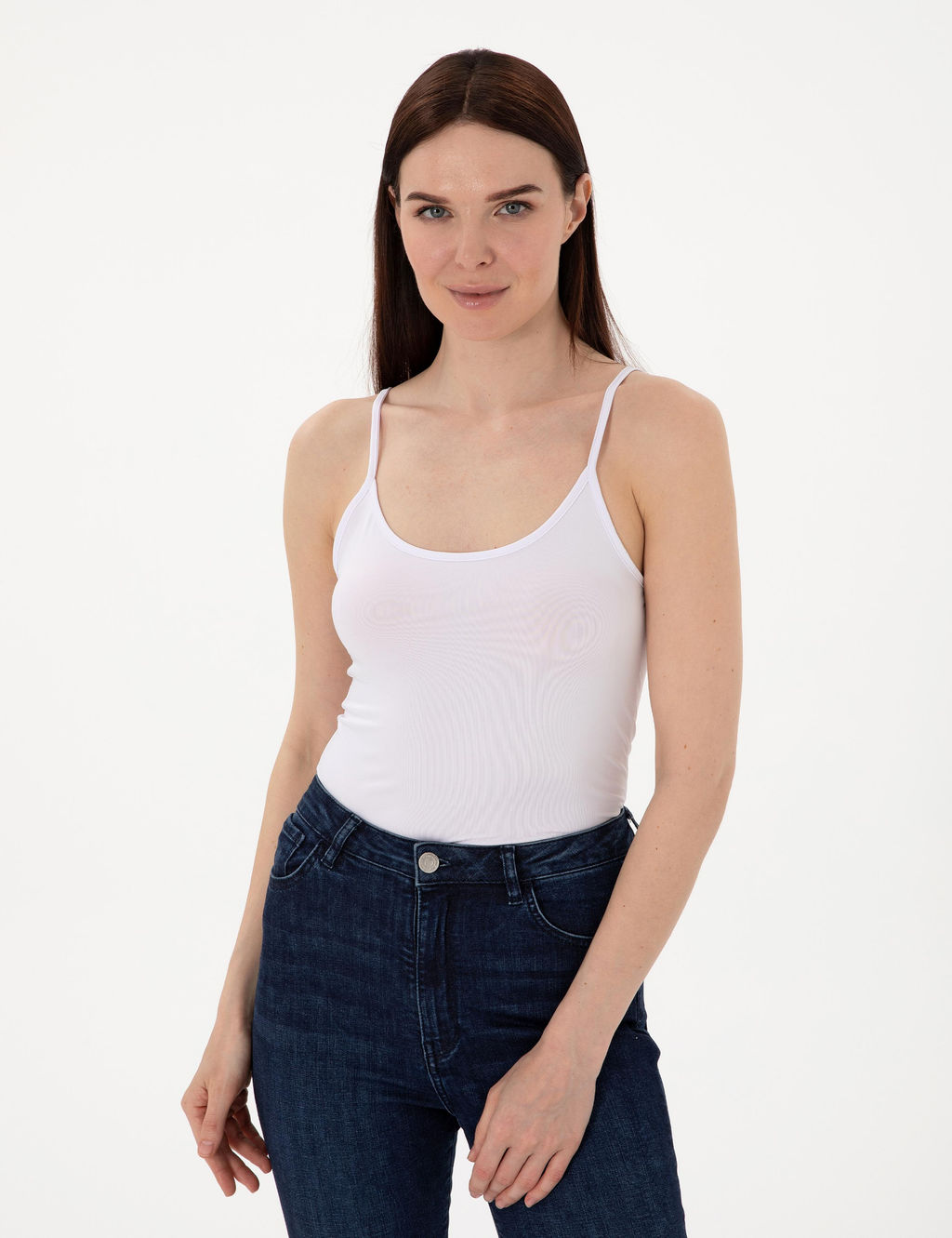 Beyaz Ex. Slim Fit _rme Bluz - Pierre cardin фото 3