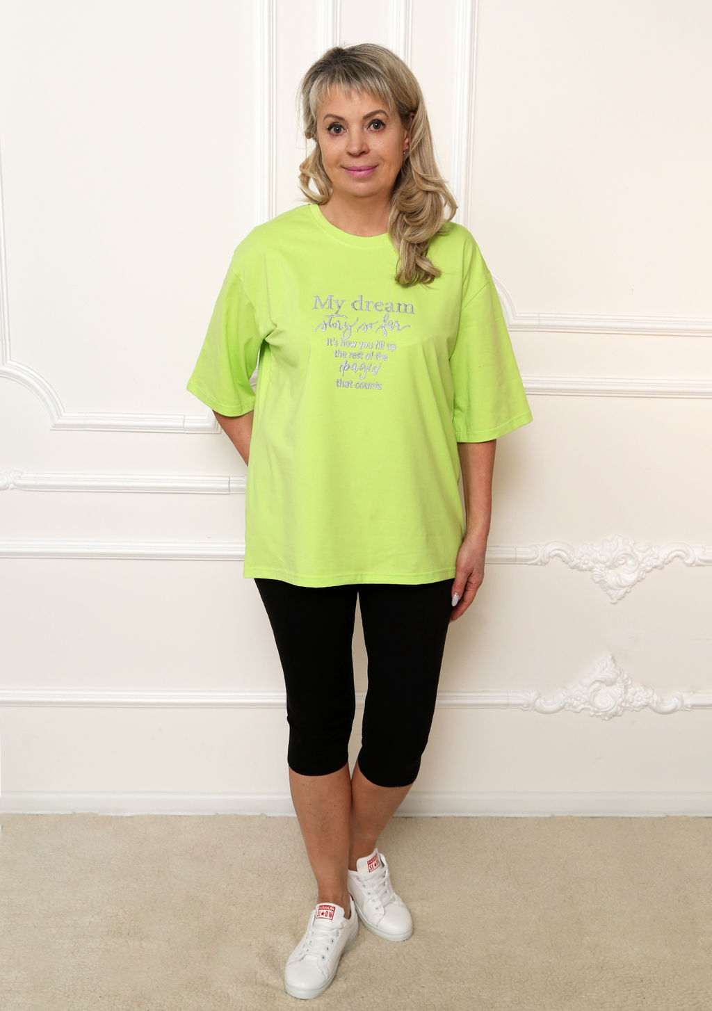 Футболка Мирада салатовая - Марлен фото 3