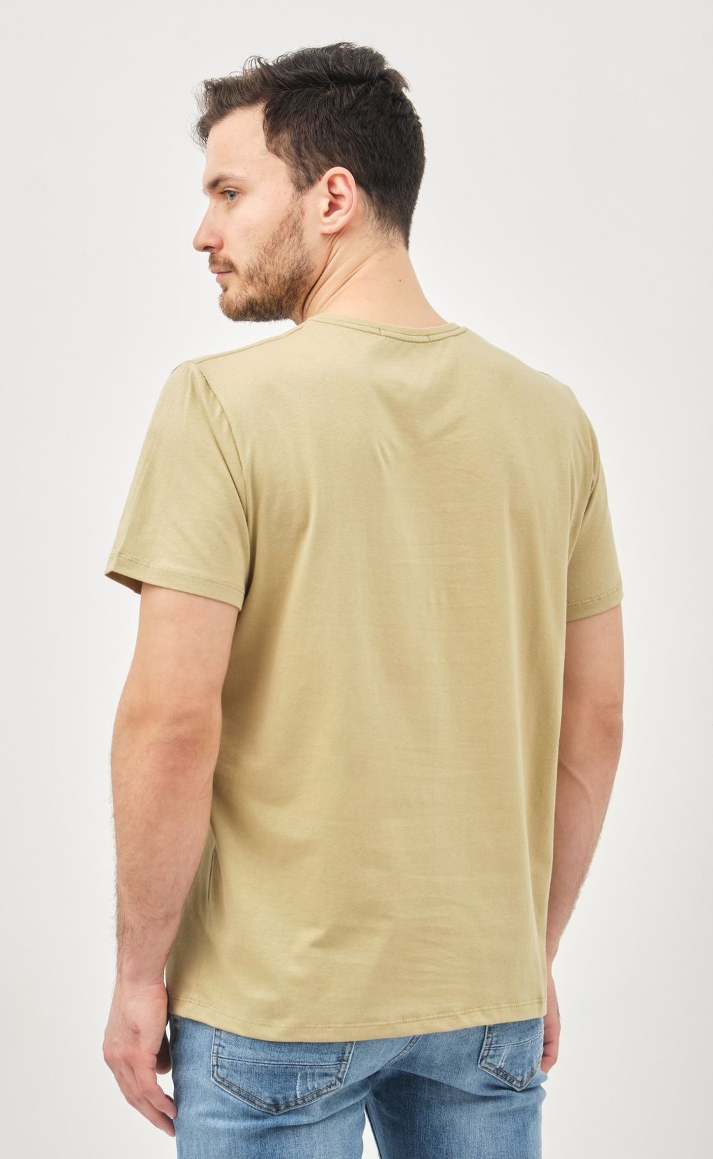 Футболка F911-6000bb sand - Fine joyce фото 3