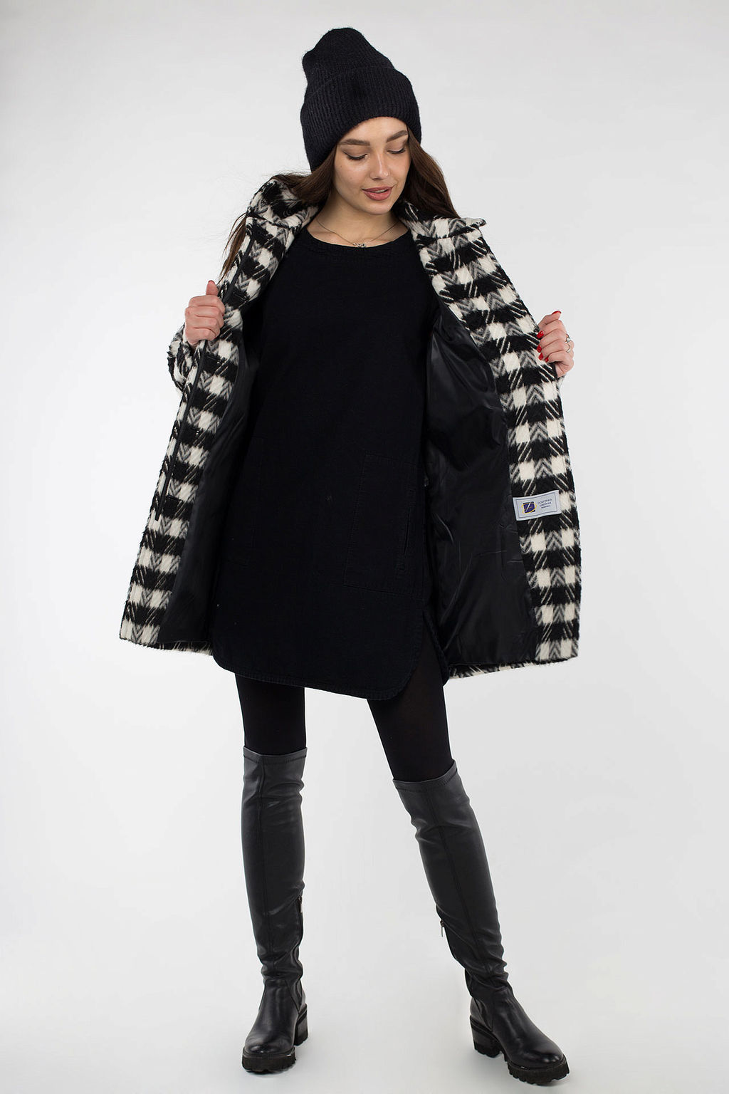 Пальто женское демисезонное - El podio фото 4