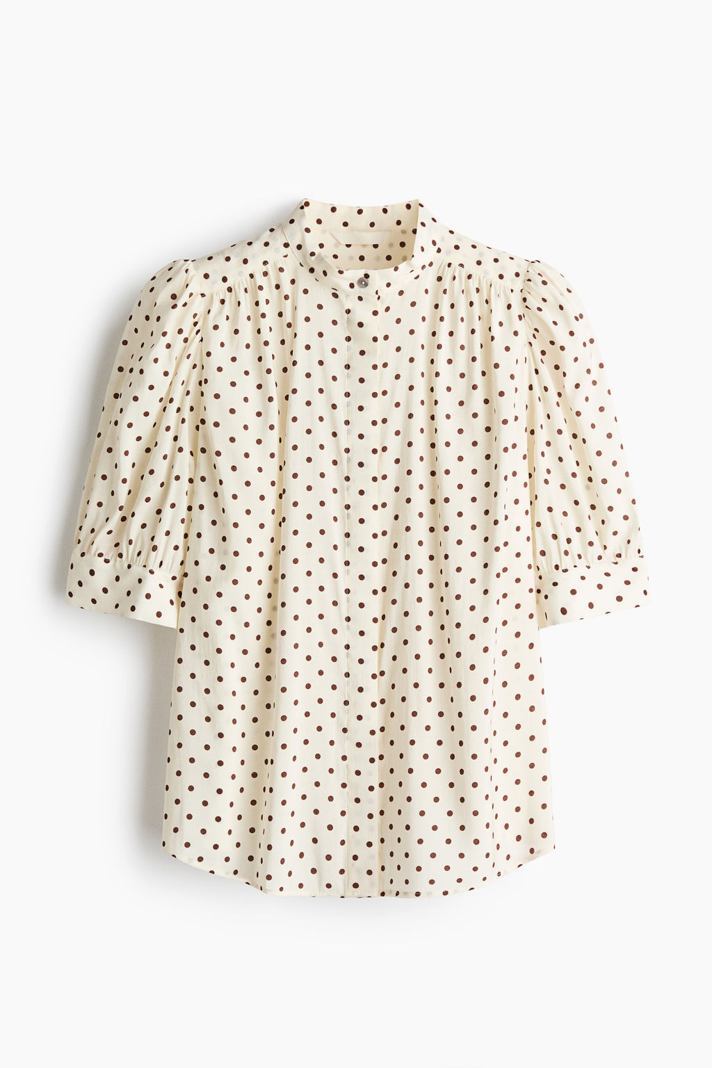 Blusa con mangas abullonadas - H&m фото 3