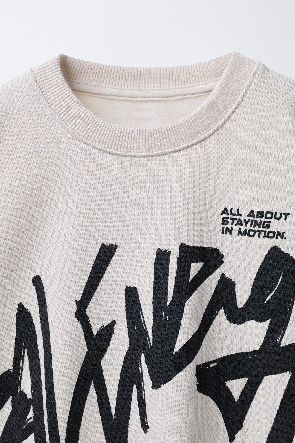 GRAFFITI PRINT SWEATSHIRT - Zara фото 3