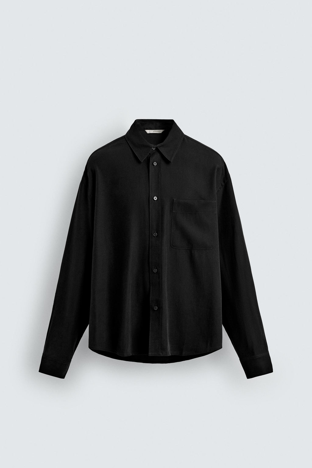RELAXED FIT FLOWY SHIRT - Zara фото 7