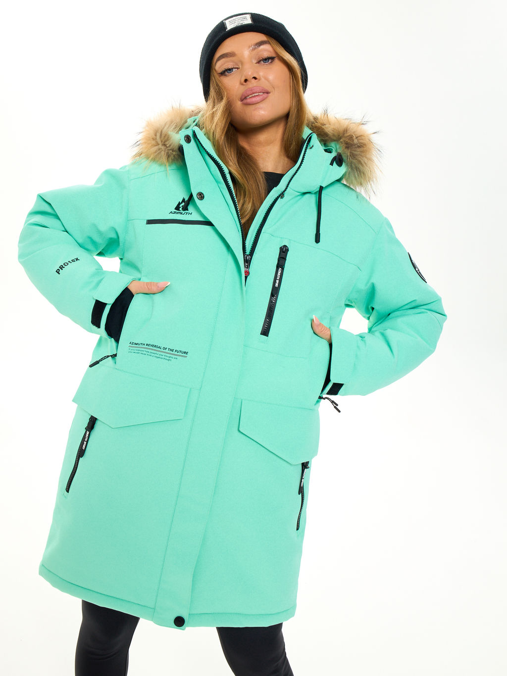 Женская парка Azimuth Гармония  фото 28