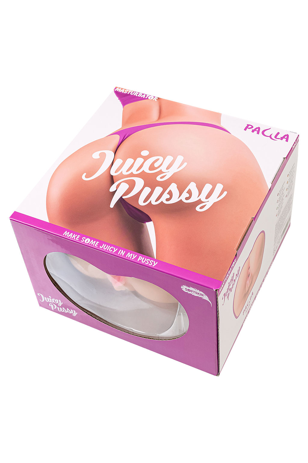 Мастурбатор реалистичный Juicy Pussy Paula, TPE, телесный, 15 см - Toyfa фото 10