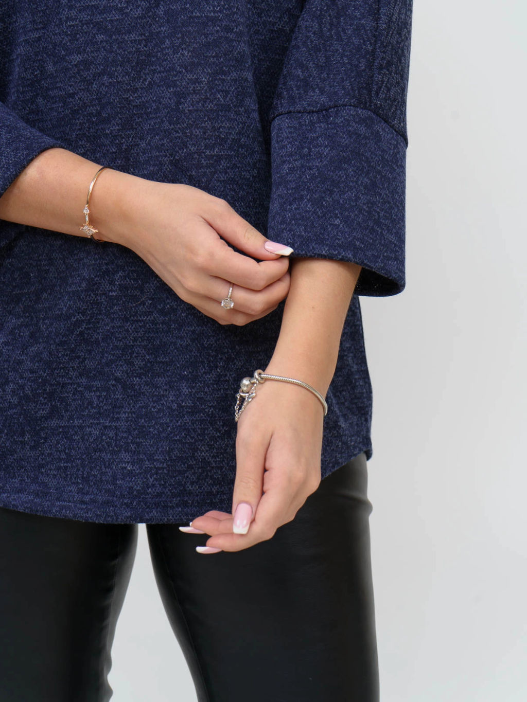 Туника женская, цвет синий