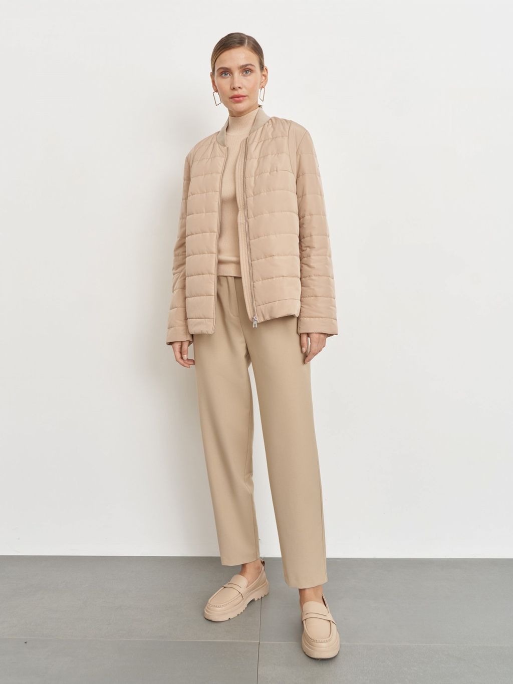 Conso/SS 230116 - beige Утепленная куртка  фото 4