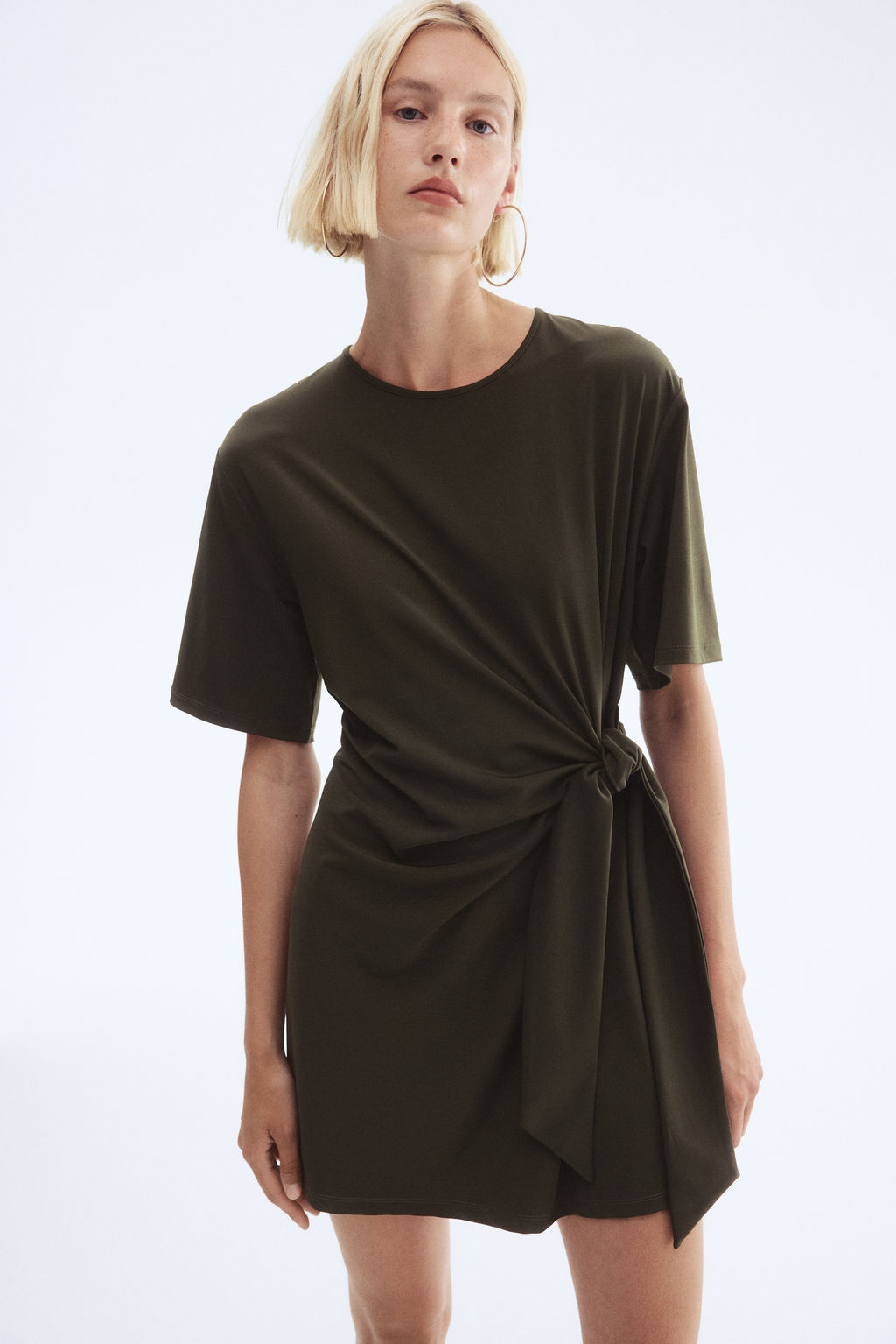 Vestido con detalle de nudo - H&m фото 3
