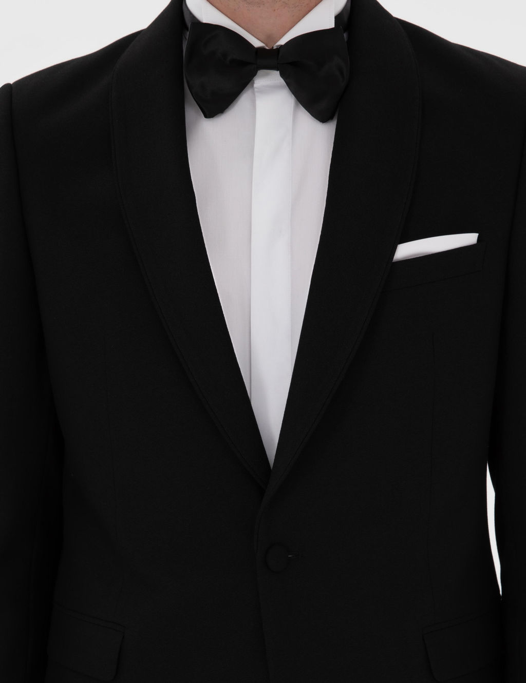 Siyah Slim Fit Smokin - Cacharel фото 7