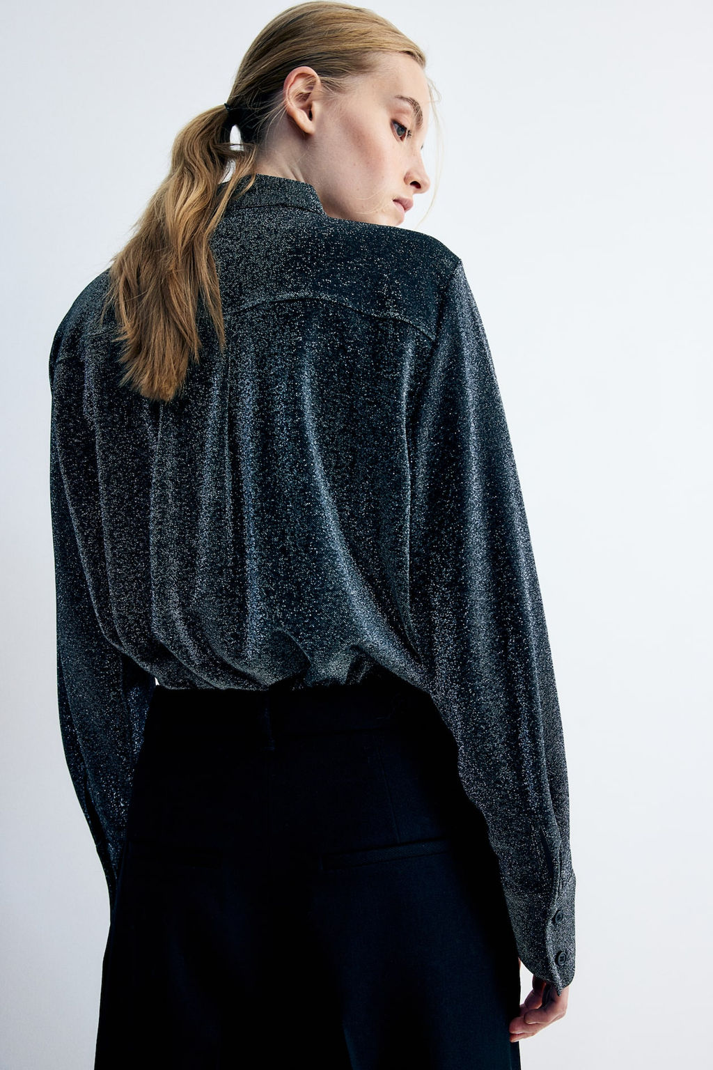 Camisa brillante - H&m фото 3