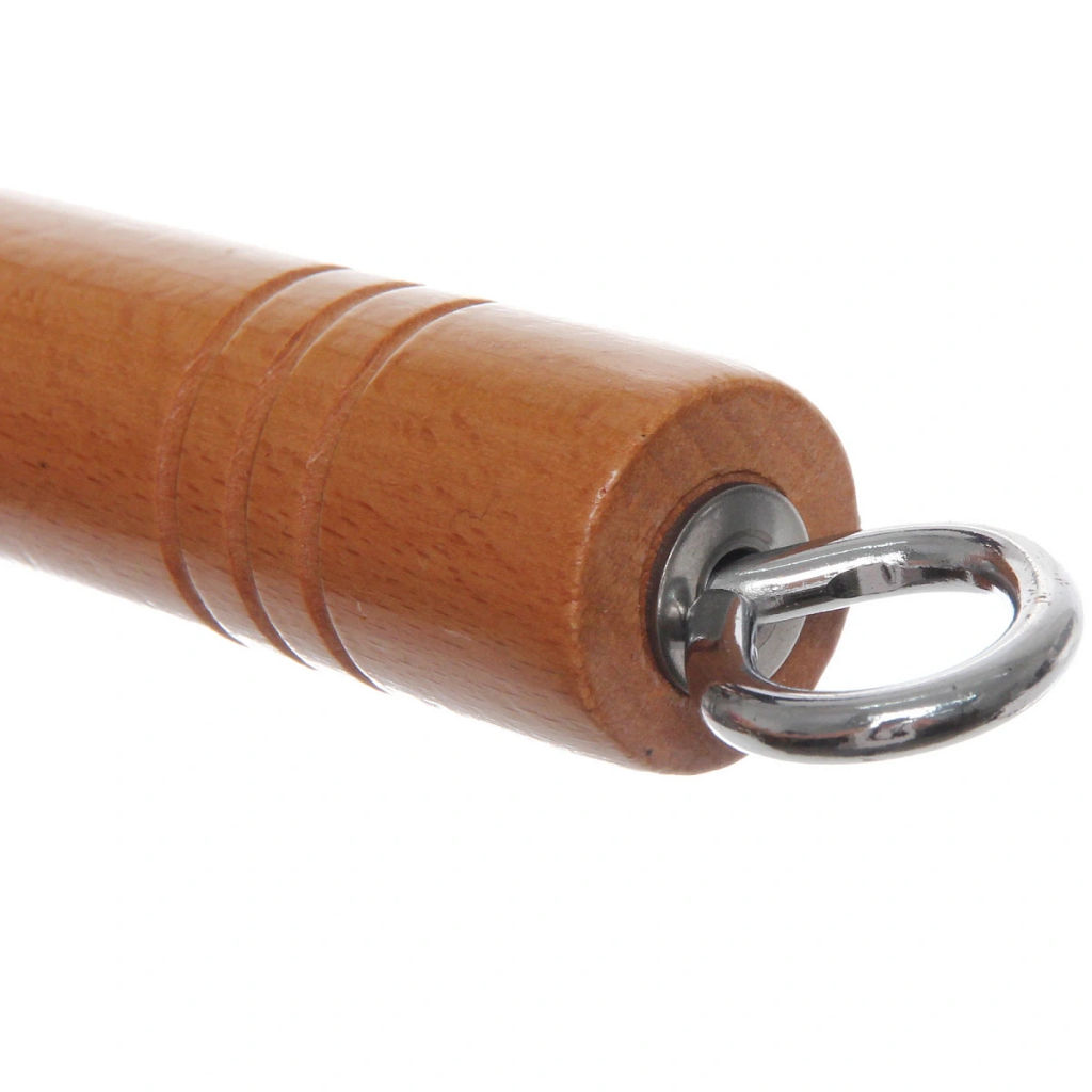 Кастрюля из боросиликатного стекла 2,5л "Хай-Тек" с деревянной ручкой