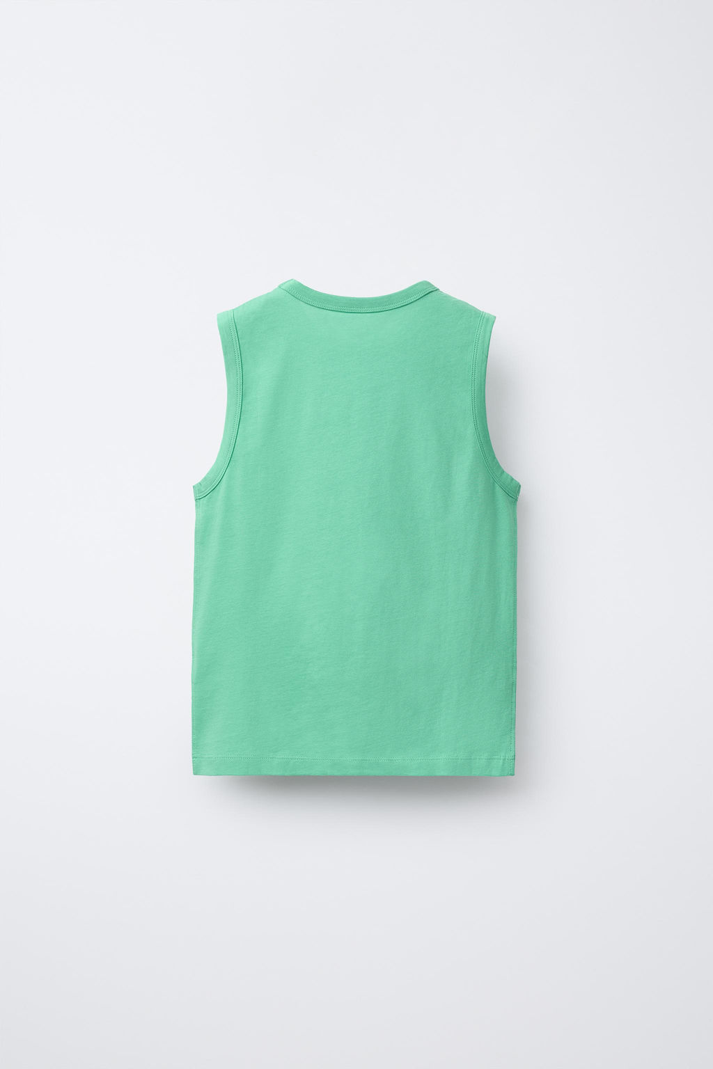 LOGO SLEEVELESS T-SHIRT - Zara фото 2