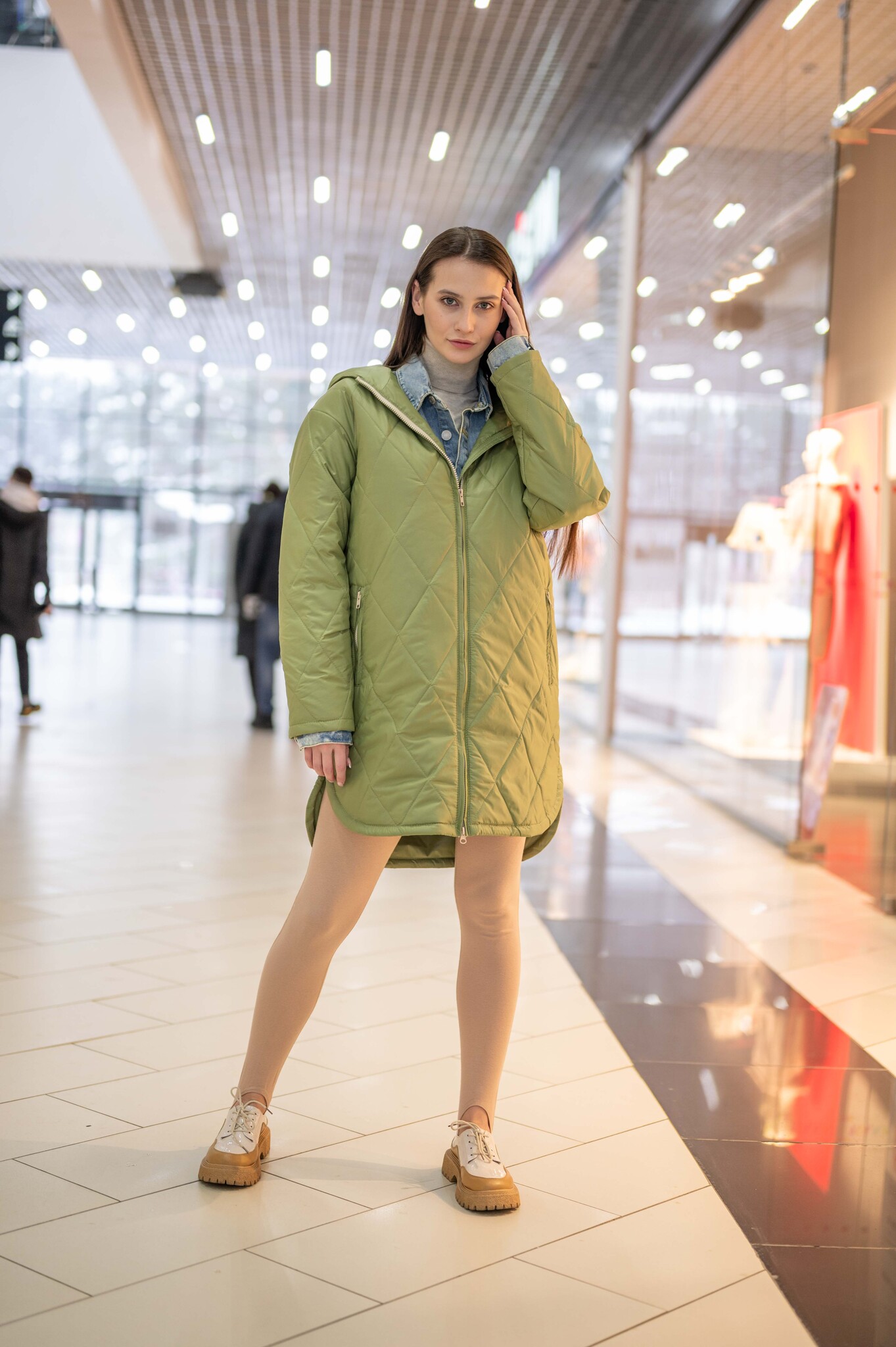 Полупальто женское Миди - Yollochka фото 2