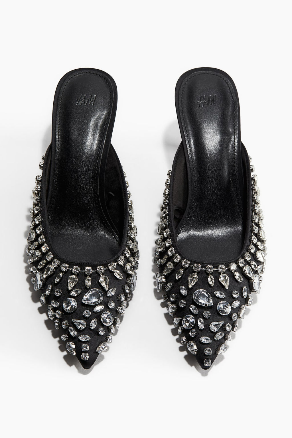 Mules de tacon con strass - H&m фото 3