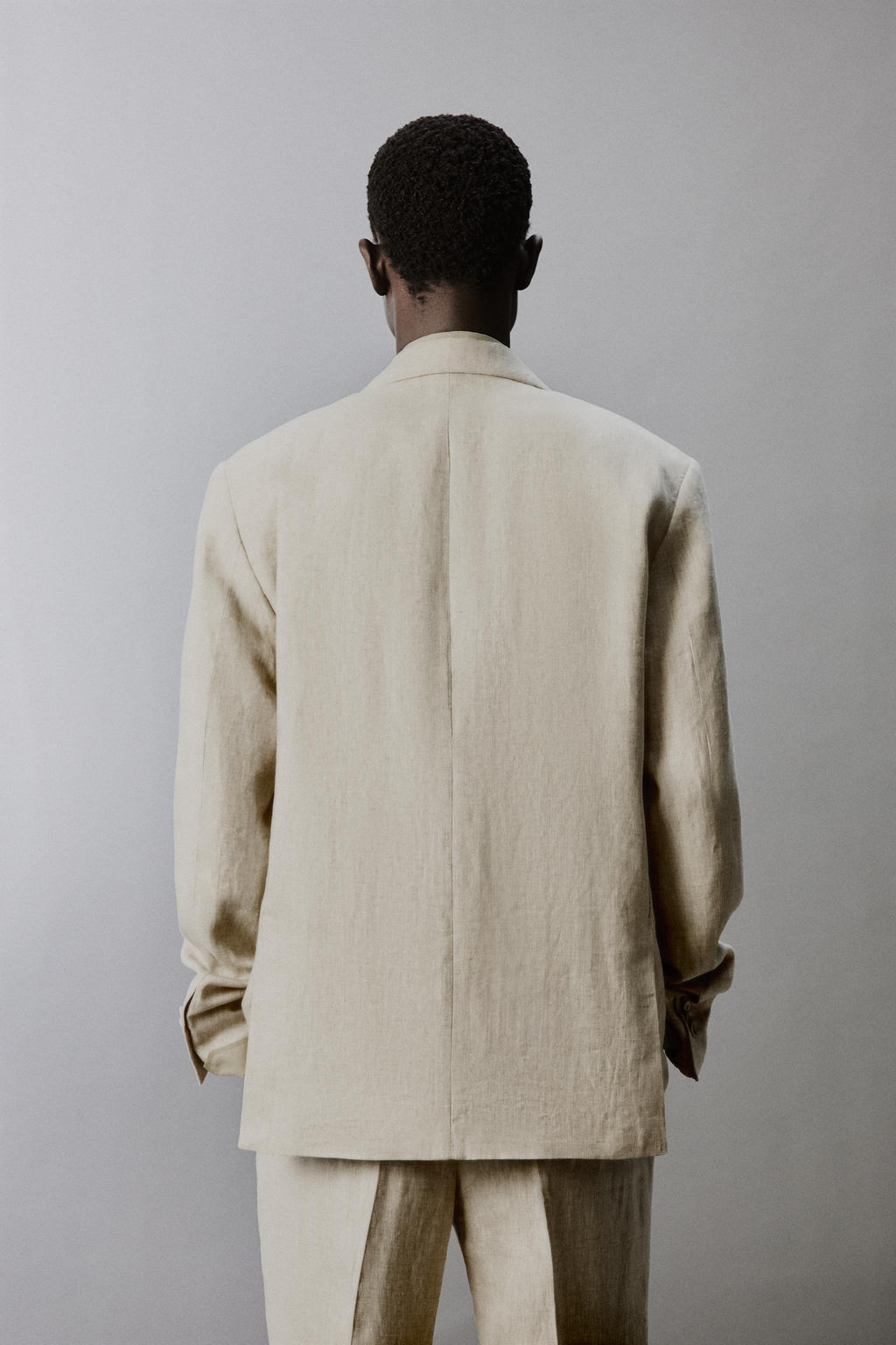 100% LINEN SUIT BLAZER - Zara фото 3