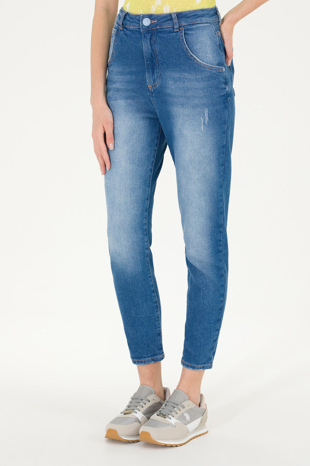 U. S. Polo Assn Женские синие джинсовые брюки - U.s. polo assn фото 2