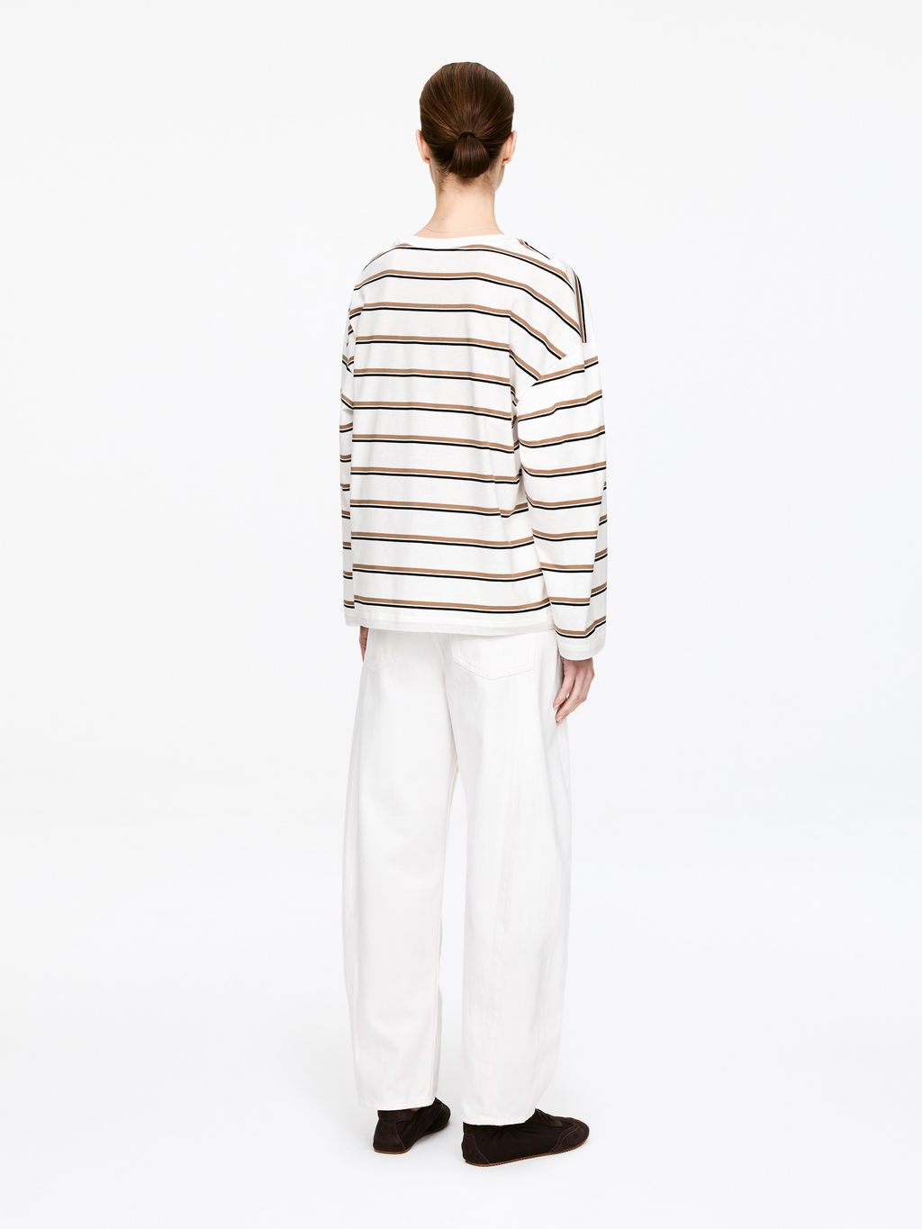 Camiseta de manga larga relaxed fit - H&m фото 9