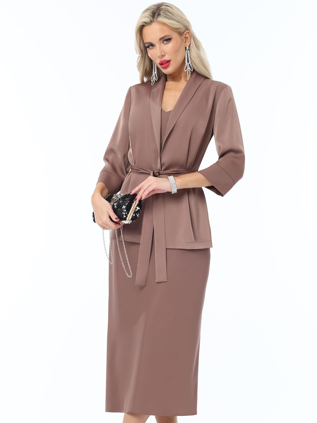 Костюм Тренд на роскошь, блэк - Dstrend фото 4