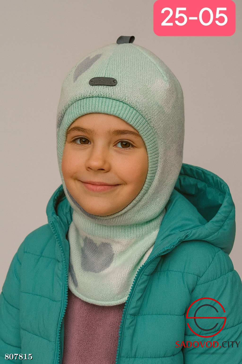 шапка на синтепоне для девочки - Bruno фото 6