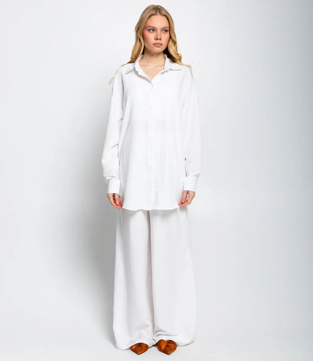 Костюм #ОБШ1342, белый