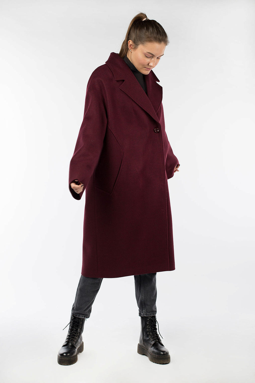 02-2975 Пальто женское утепленное - El podio фото 2