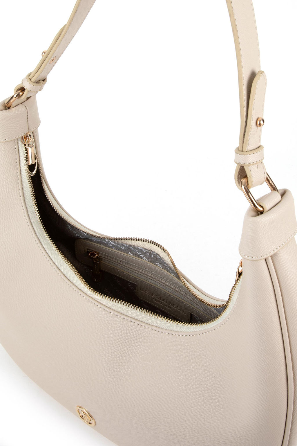 Женская кремовая сумочка Неожиданная скидка в корзине - U.s. polo assn фото 6