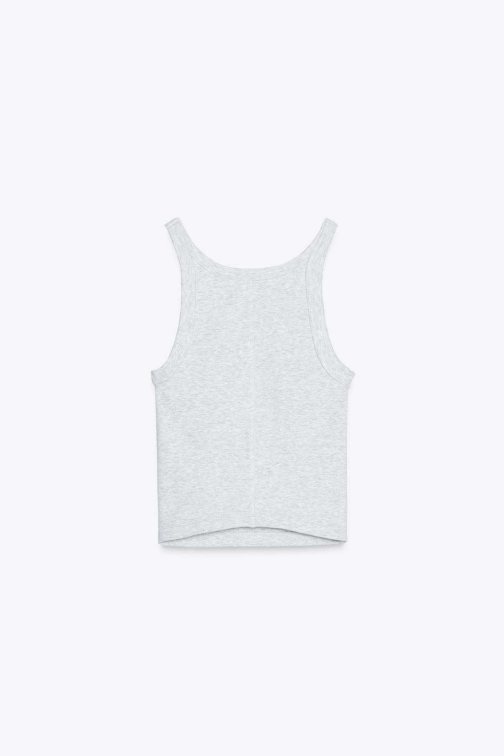 RIBBED CROP TOP - Zara фото 21