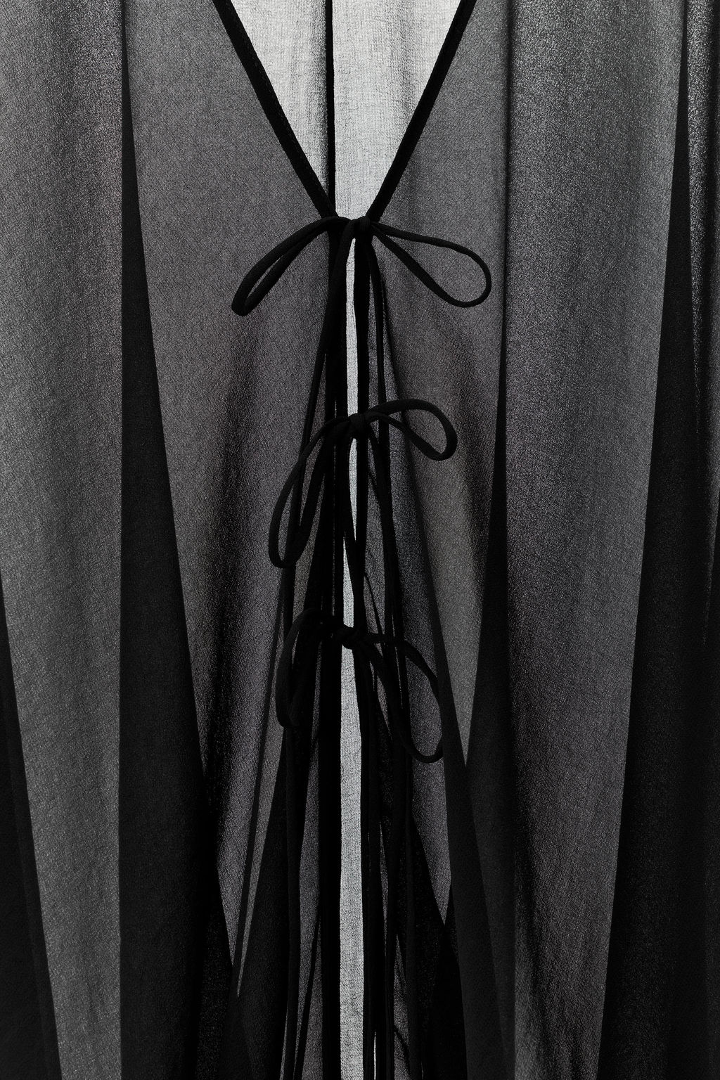 LIMITED EDITION GEORGETTE PUFF SLEEVE TOP - Zara фото 6