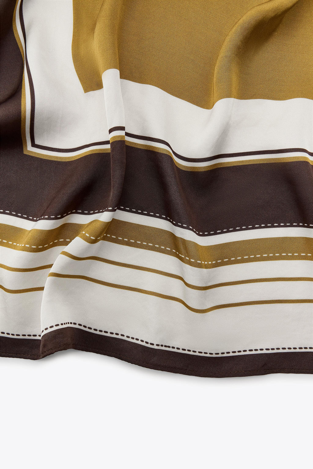 STRIPED PRINT SCARF - Zara фото 2