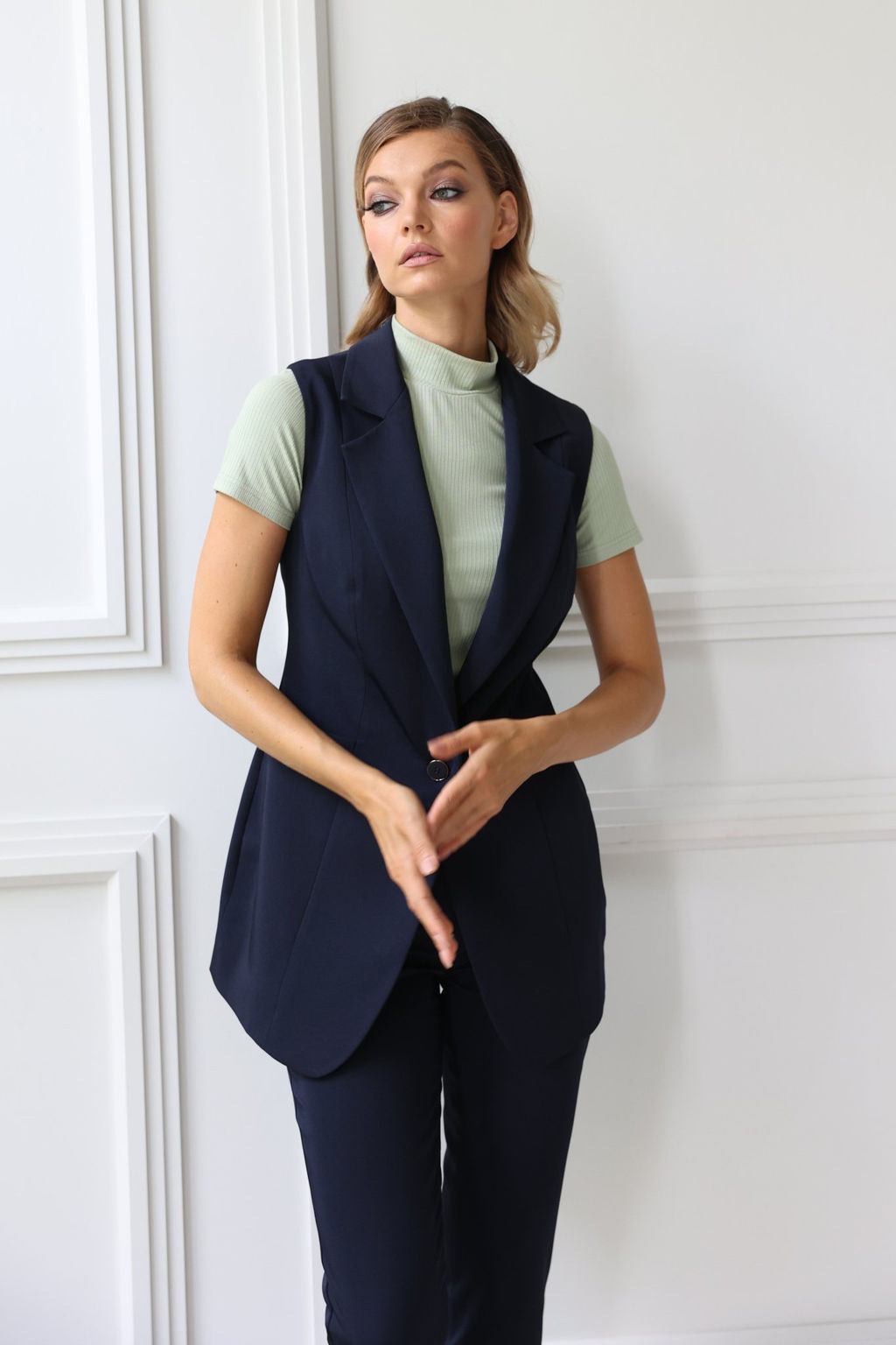 Жилет удлинённый - Looklikecat фото 6