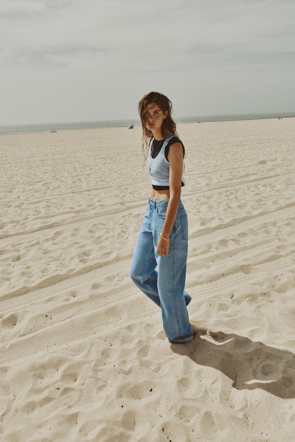 Z1975 REGULAR FIT HIGH-WAIST LONG LENGTH JEANS - Zara фото 35
