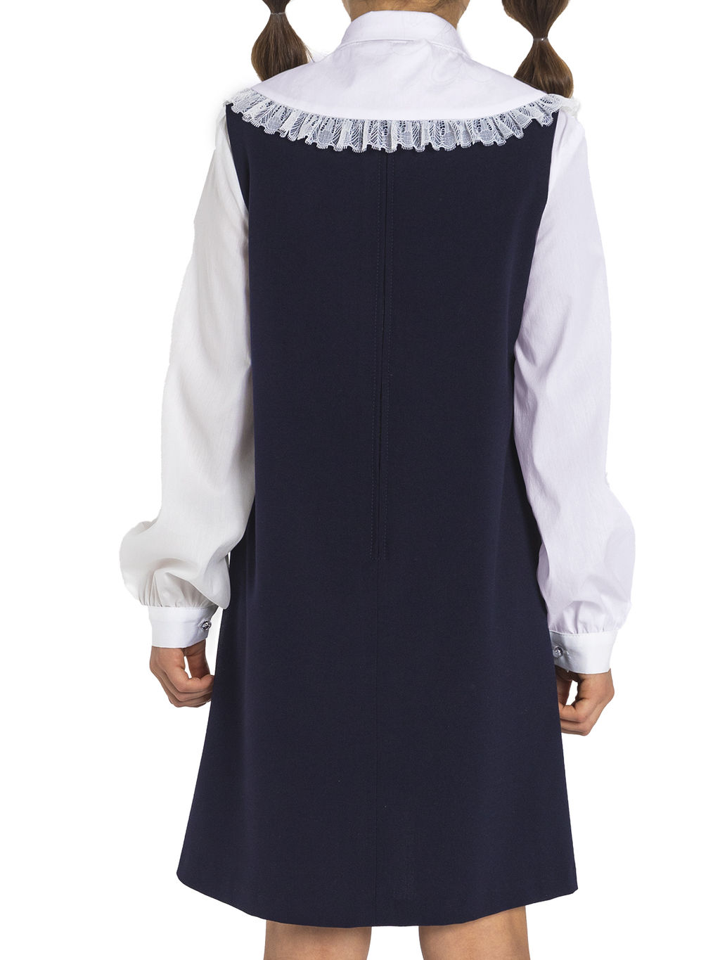 Школьный сарафан для девочки О76111 - Карамелли фото 6