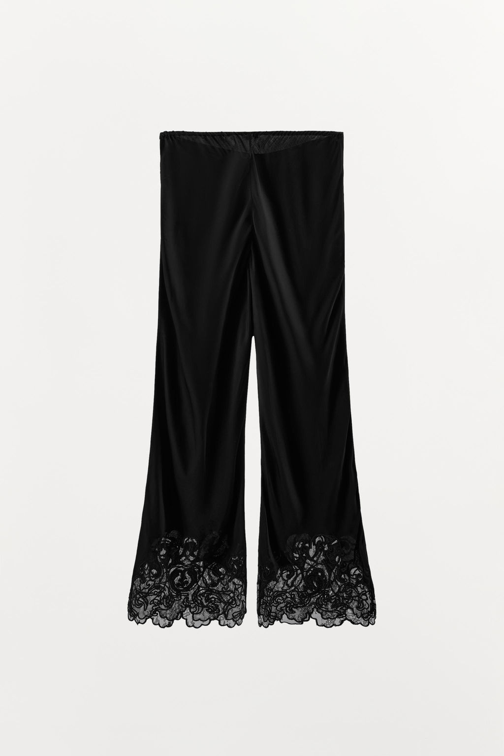 PANTAL?N VISCOSA 100% BORDADOS / Negro - Zara фото 6