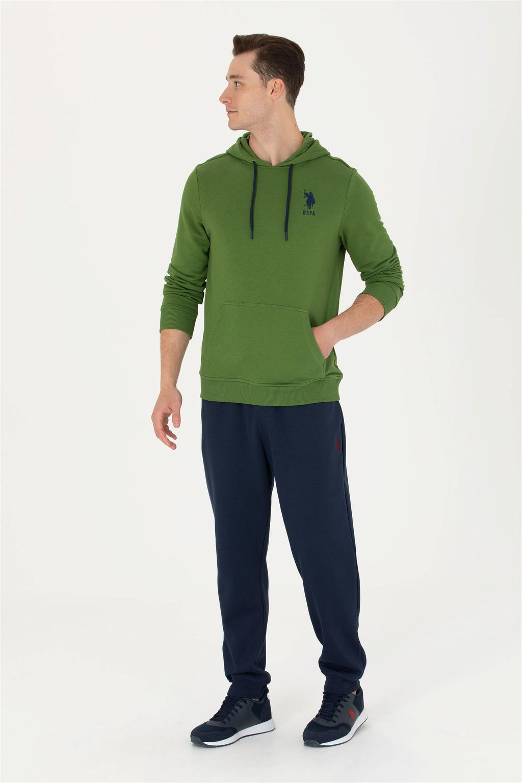 U. S. Polo Assn Мужские темно-синие спортивные штаны - U.s. polo assn фото 3