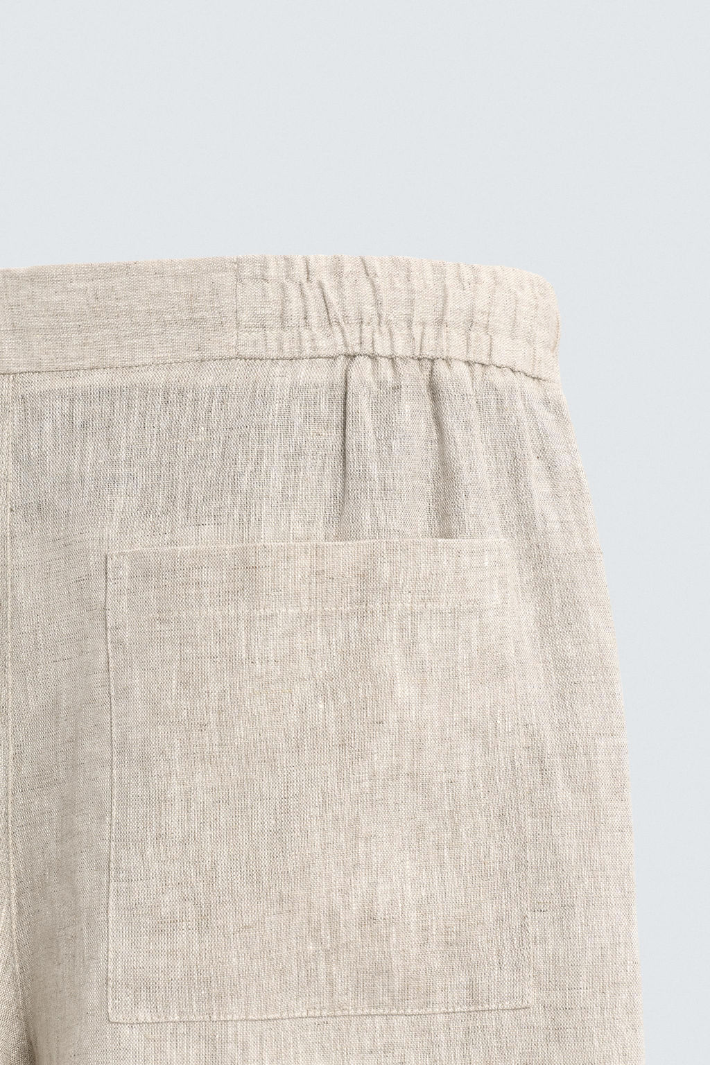 100% LINEN RELAXED FIT BERMUDA SHORTS - Zara фото 17