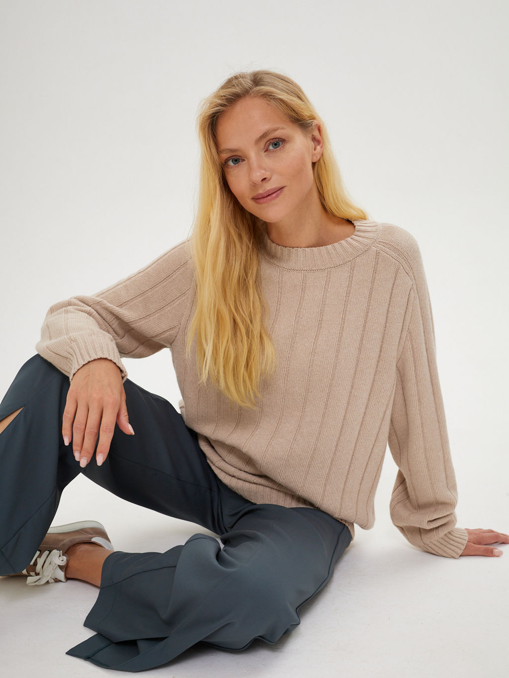 Джемпер 311.070368/бежевый - Seven senses фото 11