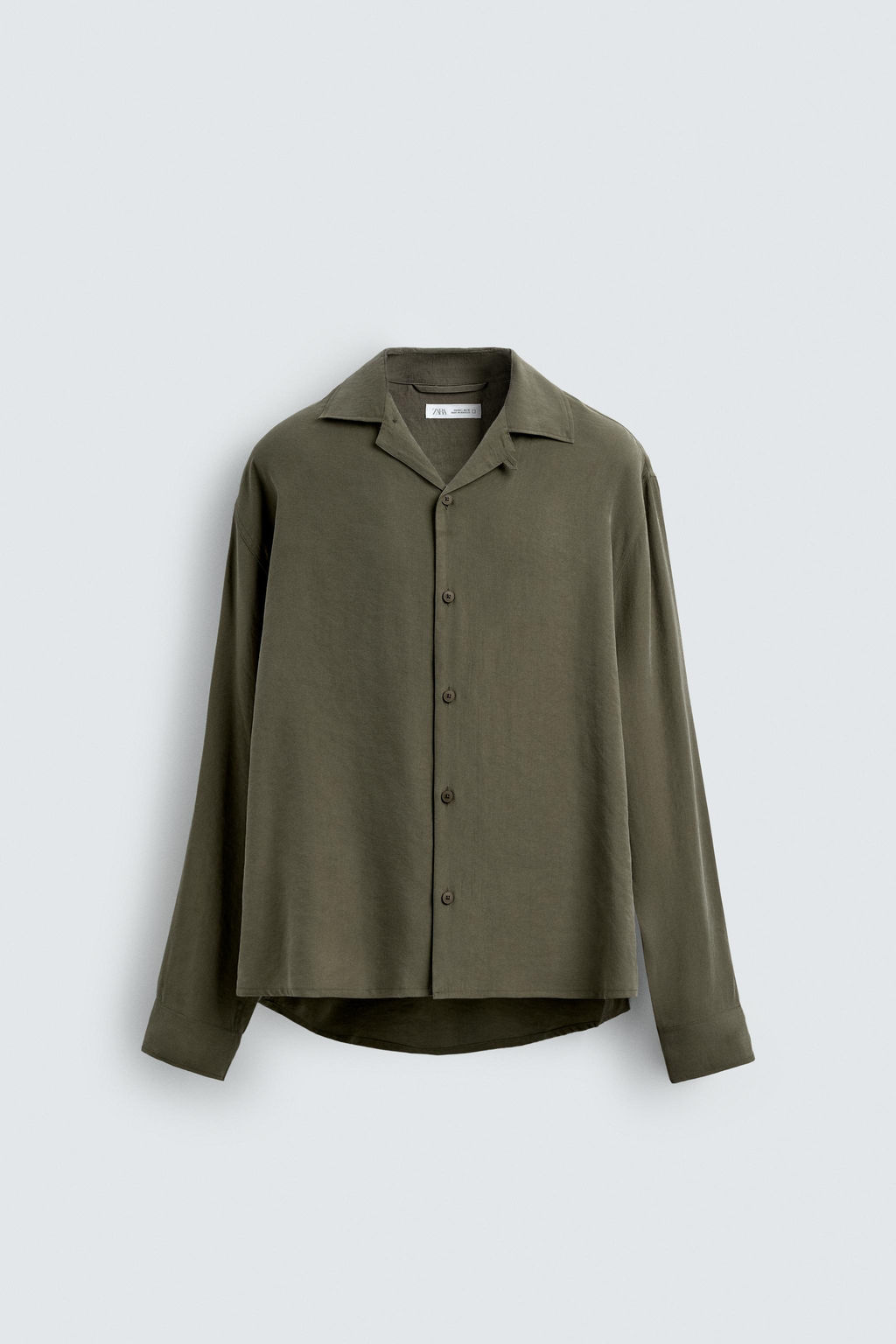 FLOWING RELAXED FIT SHIRT - Zara фото 5