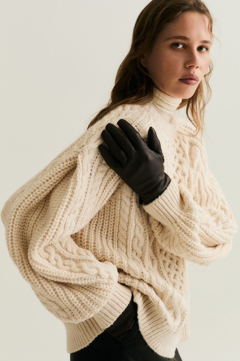 Jersey en punto trenzado - H&m фото 5