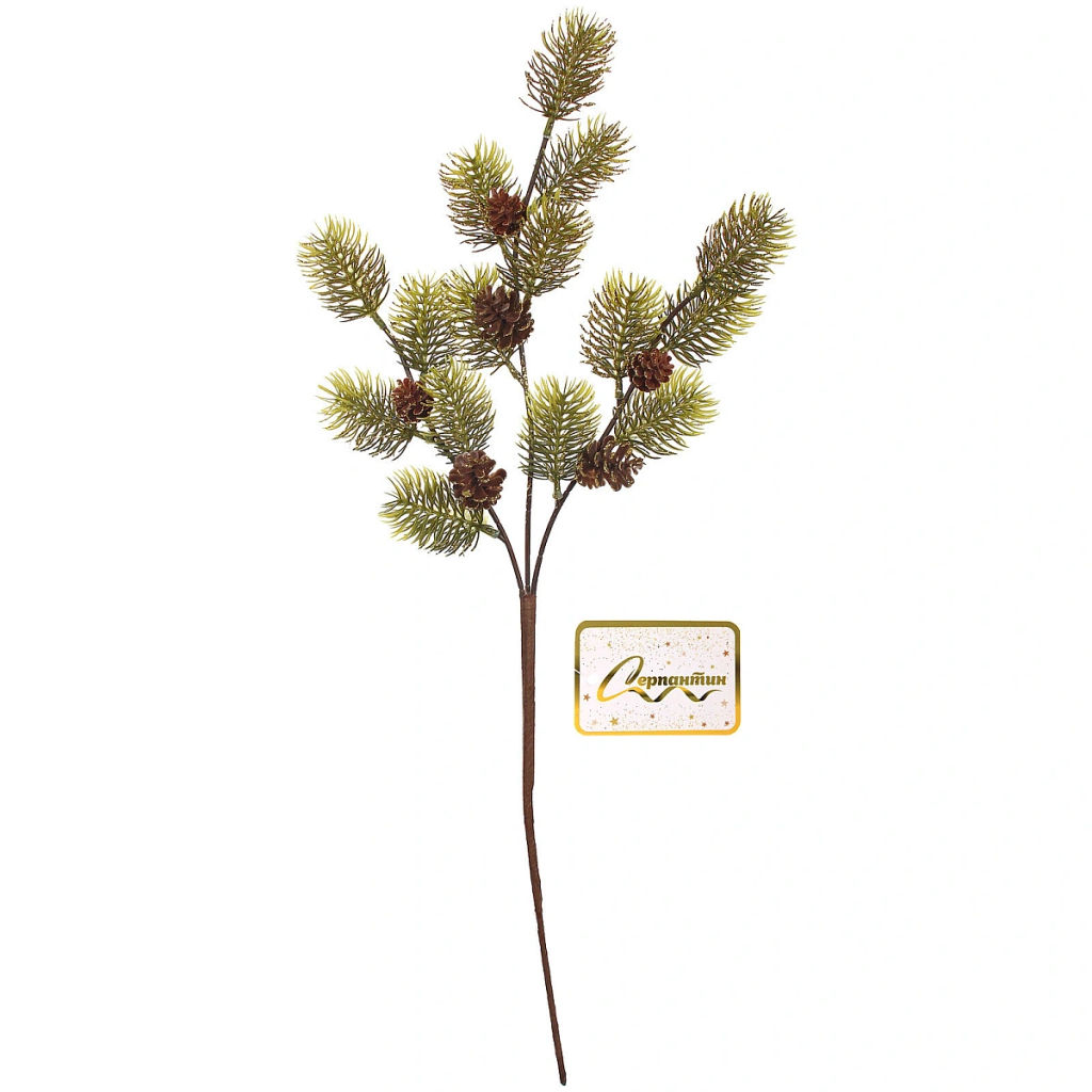 Ветка декоративная "Лесной переполох" 60 см