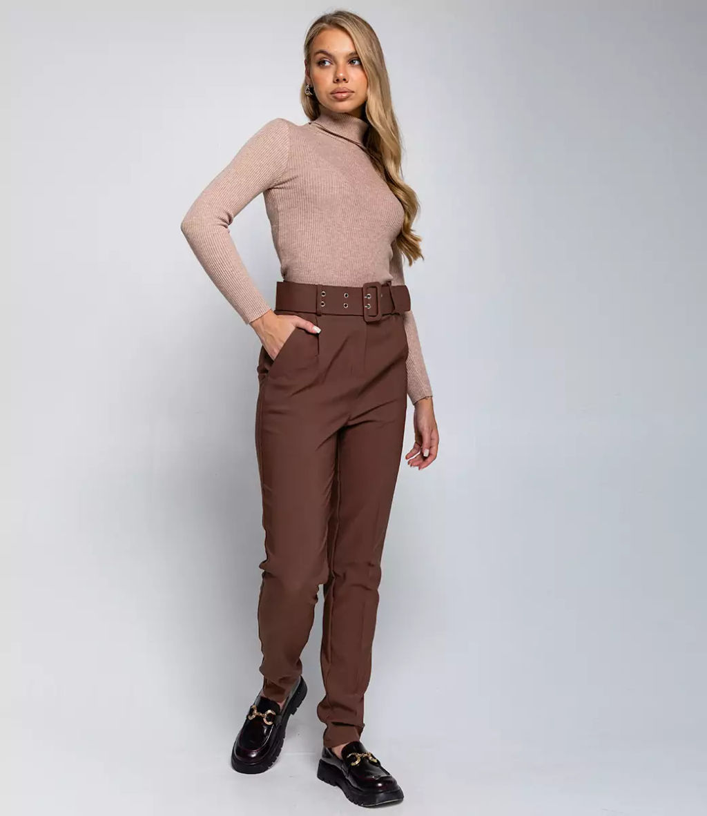 Брюки #БШ2832, капучино