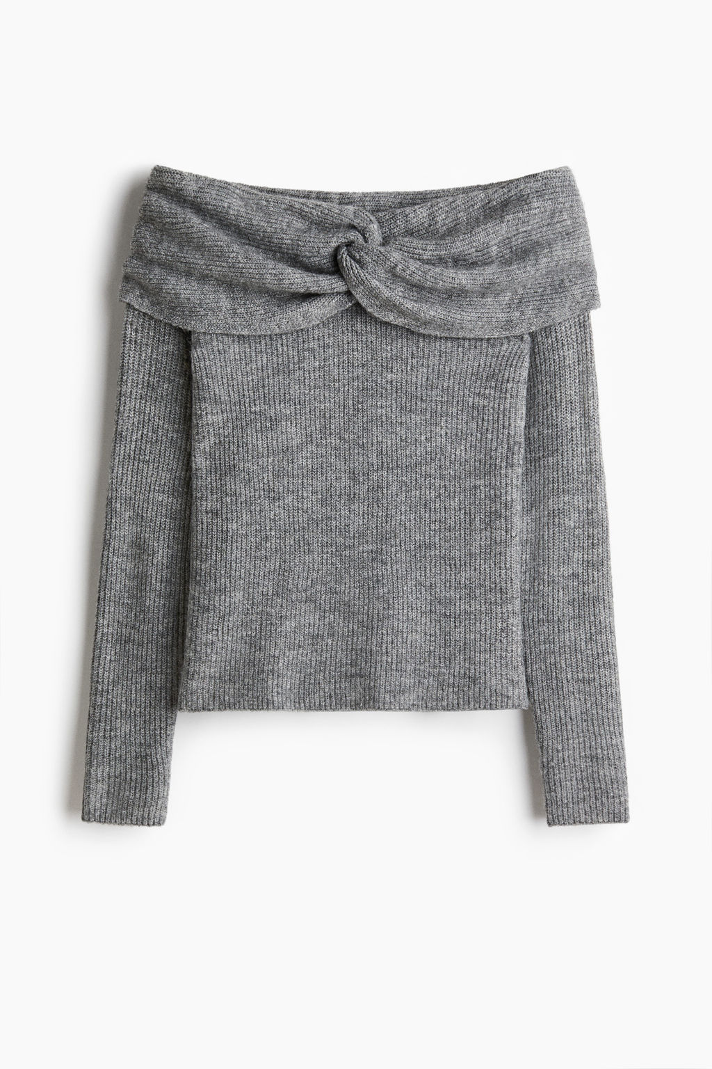 Jersey off-the-shoulder - H&m фото 3