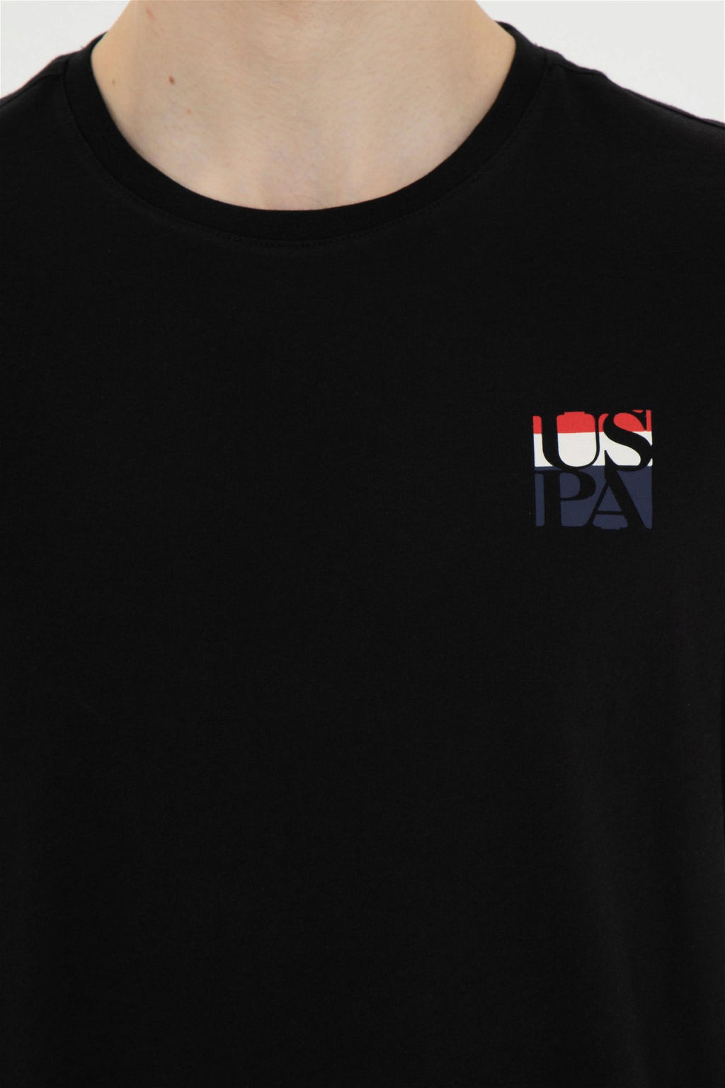 Мужская черная футболка - U.s. polo assn фото 7