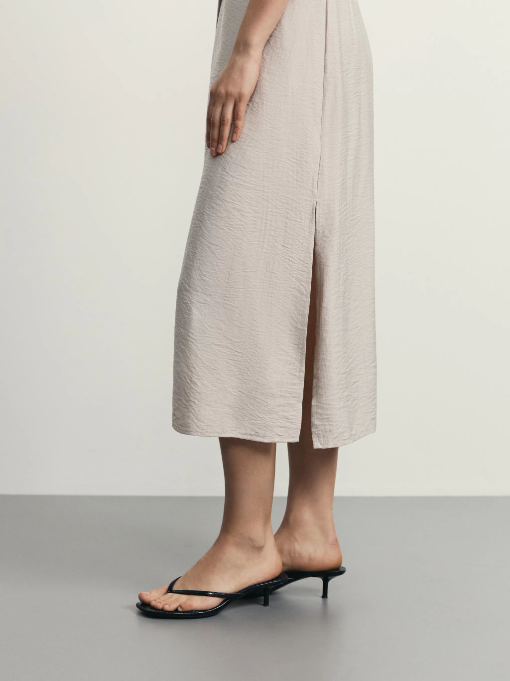 Платье-рубашка из вискозы / Zarina  фото 7