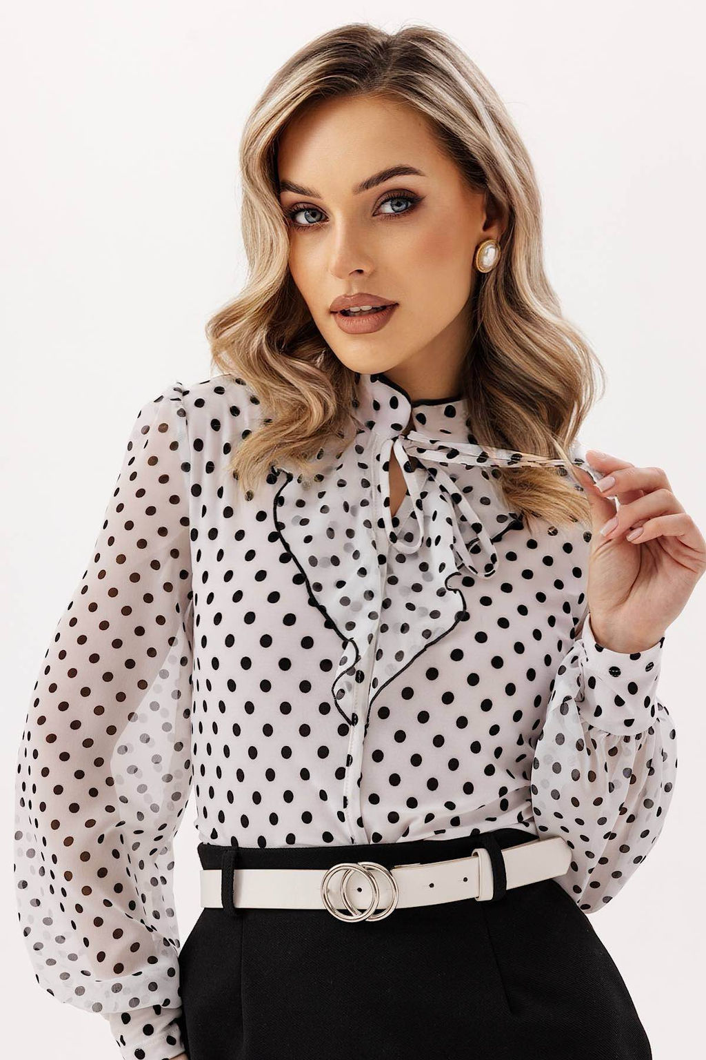 Блузка женская 7080/07/Молочный