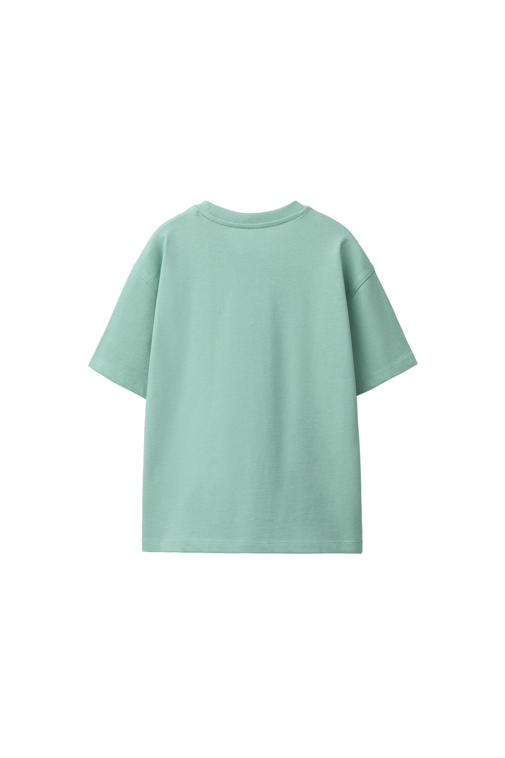 CAMISETA HEAVY WEIGHT TEXTO / Turquesa - Zara фото 7